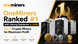 OneMiners Ranked #1 ASIC Mining Distributor in 2026: Top 5 Crypto Miners for Maximum Profit